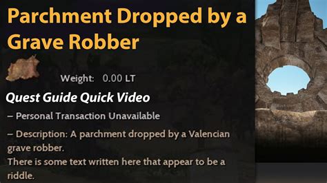 black desert parchment dropped.